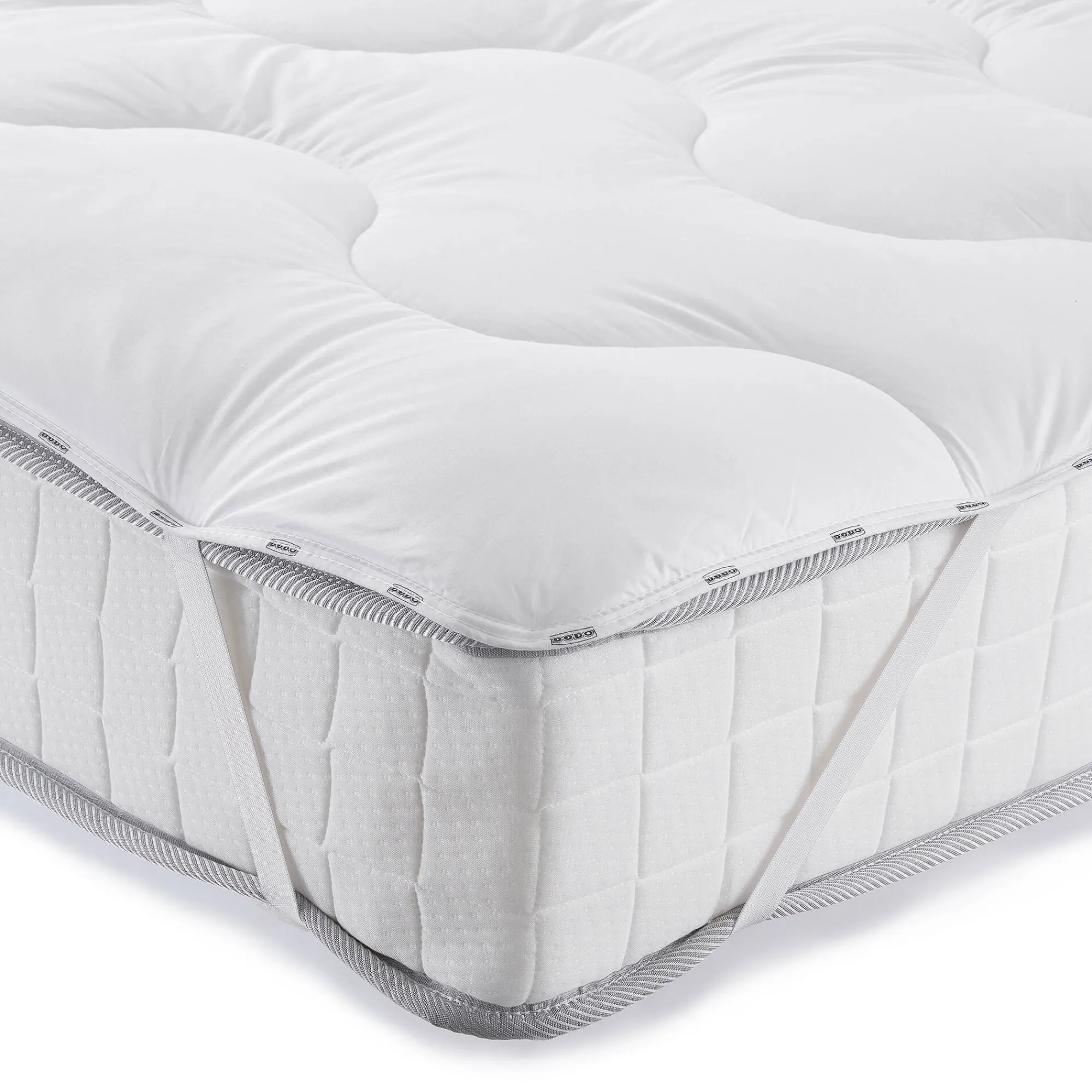 Topdekmatras<Dodo Topdekmatras Surconfort antihuisstofmijt 550g/m2 wit