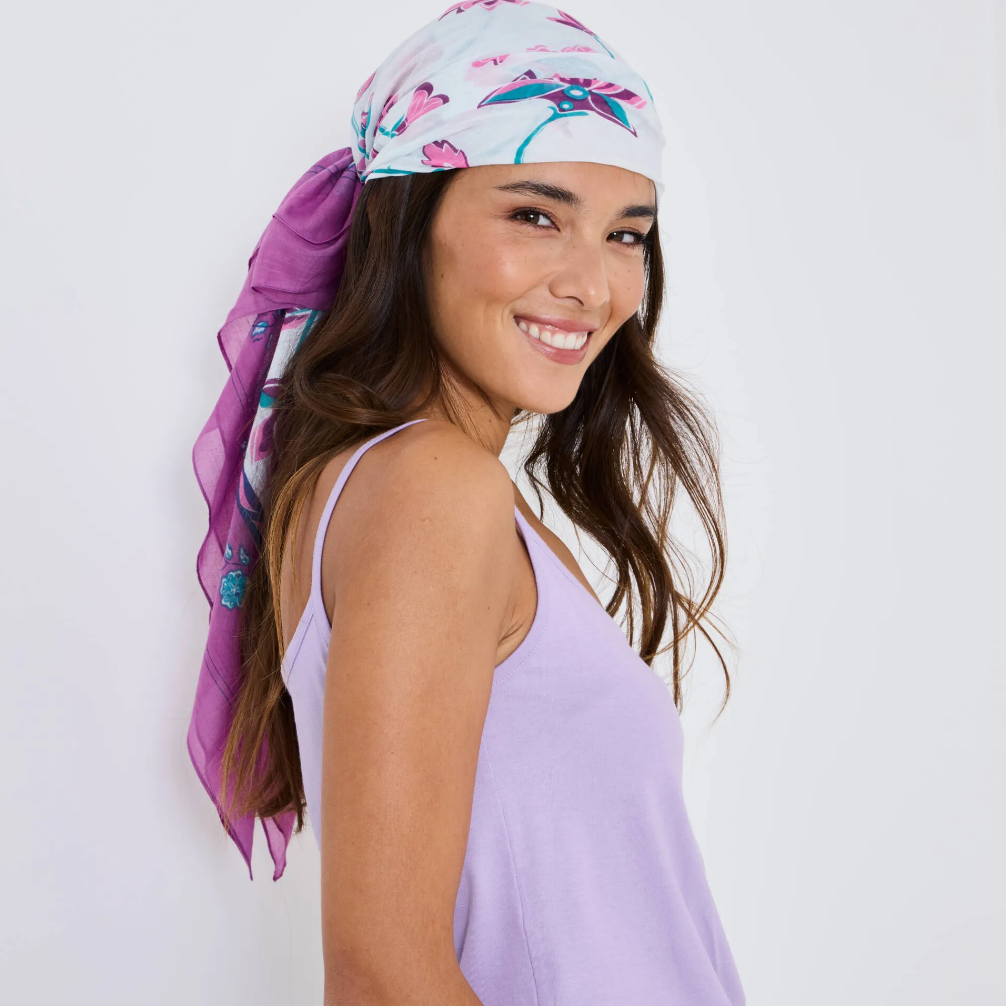 T-Shirt En Topje<Blancheporte Topje met smalle bandjes in katoen mauve