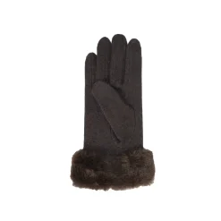 Accessoires En Juwelen<Isotoner Touchscreen handschoenen met nepbont bruin