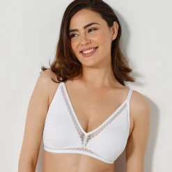 Beha<Confidence Lingerie Triangelbeha met voorgevormde cups Paia - zonder beugels wit