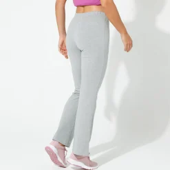 Legging<Blancheporte Trompetlegging in jerseytricot chiné grijs