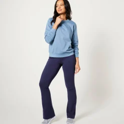 Legging<Blancheporte Trompetlegging in jerseytricot marine