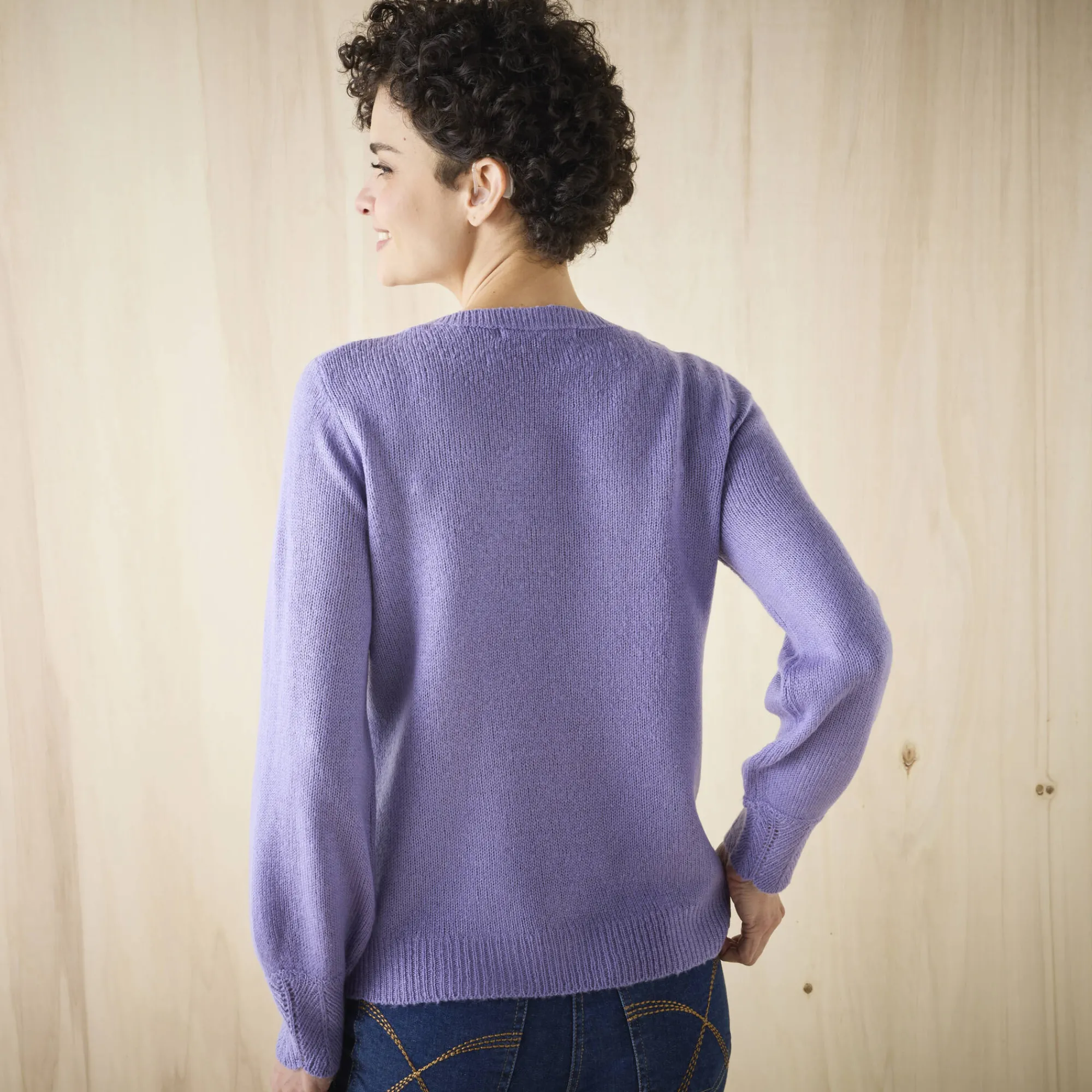 Trui En Vest<Blancheporte Trui met details in pointelletricot parma