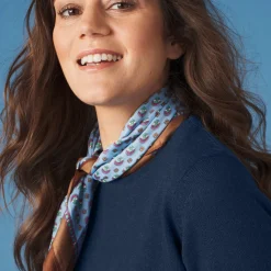 Trui En Vest<Colors&Co Trui met ronde hals in lamswol marine