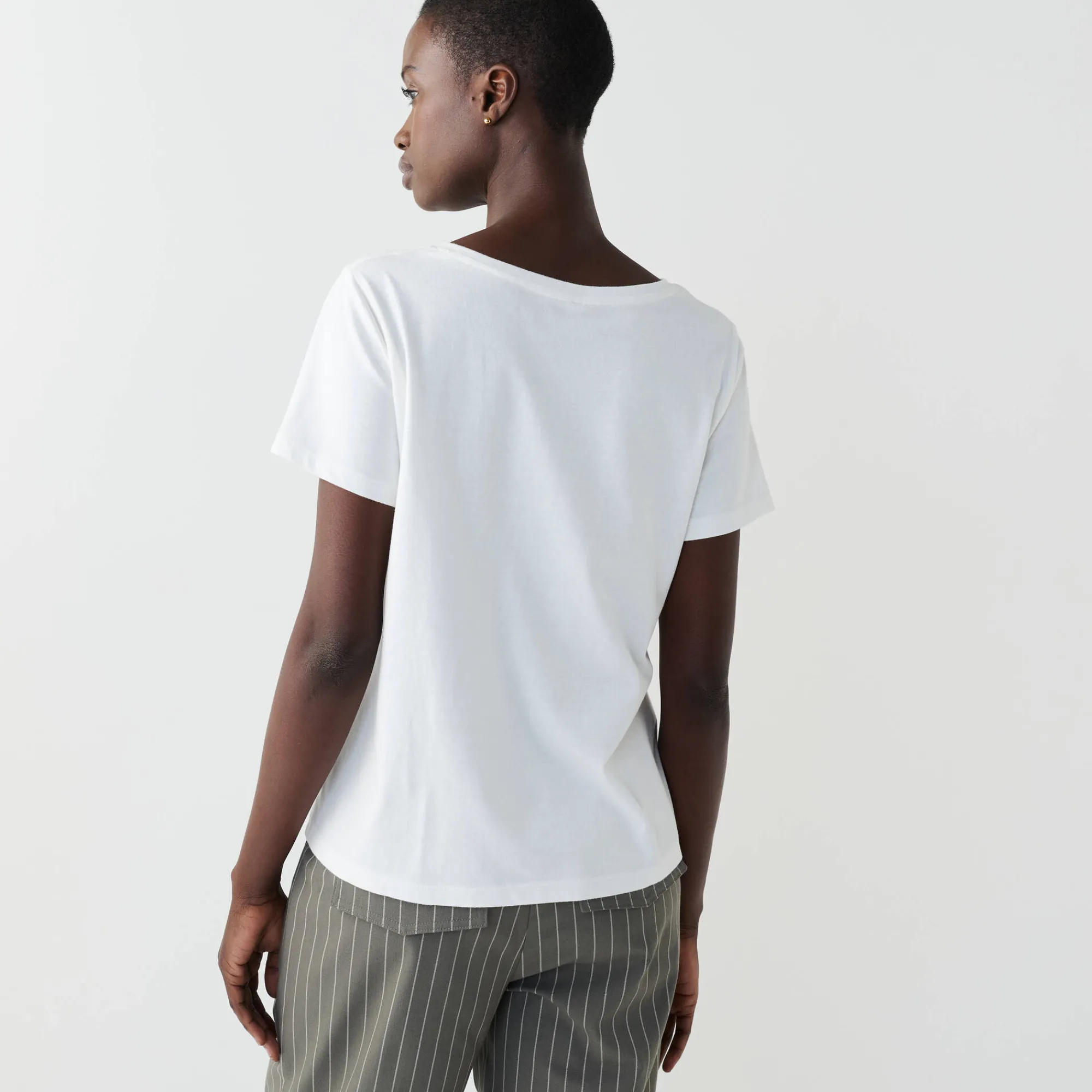 T-Shirt En Topje<Blancheporte T-shirt met korte mouwen, goudkleurige hartjesprint ecru