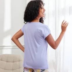 Pyjama<Blancheporte T-shirt met korte mouwen "Nature Sauvage" parma