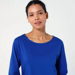 T-Shirt En Topje<Blancheporte T-shirt met lange mouwen indigo