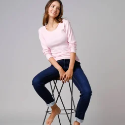Thermisch Ondergoed<Blancheporte T-shirt met lange mouwen - set van 2 roze