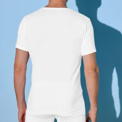 Ondergoed<Blancheporte T-shirt met ronde hals - herenondergoed, set van 3 wit