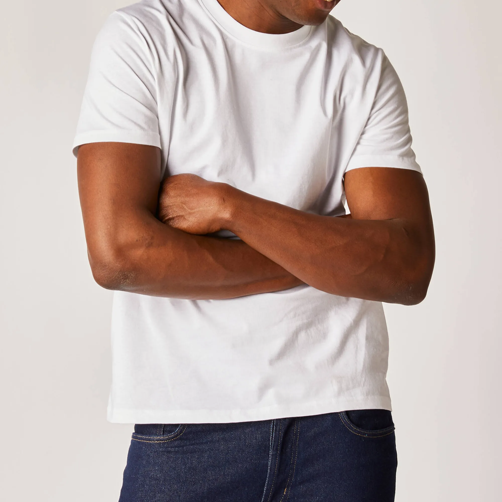 T-Shirt, Hemd En Polo<Blancheporte T-shirt met ronde hals en korte mouwen wit