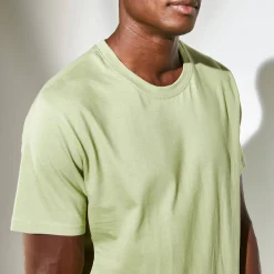 T-Shirt, Hemd En Polo<Blancheporte T-shirt met ronde hals en korte mouwen - set van 3 oranje + groen + geel