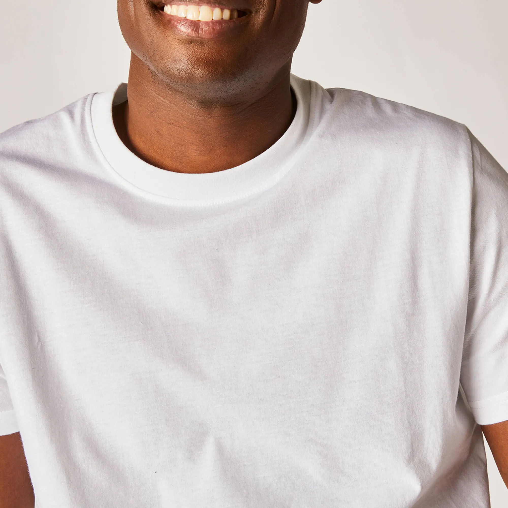 T-Shirt, Hemd En Polo<Blancheporte T-shirt met ronde hals en korte mouwen - set van 3 wit