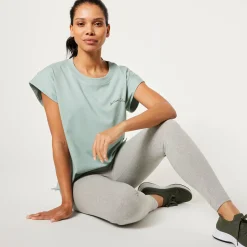 T-Shirt En Topje<Blancheporte T-shirt, wijd volume watergroen