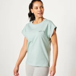 T-Shirt En Topje<Blancheporte T-shirt, wijd volume watergroen