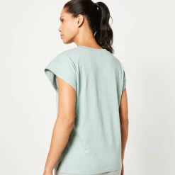 T-Shirt En Topje<Blancheporte T-shirt, wijd volume watergroen