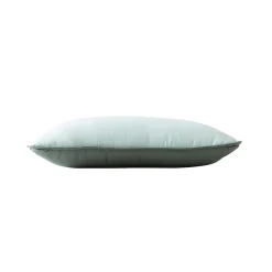 Dekbed<Blancheporte Tweekleurig dekbed in microvezel 500 g/m2 eucalyptus / amandelgroen