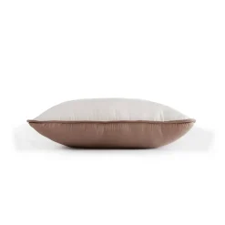 Dekbed<Blancheporte Tweekleurig dekbed in microvezel 500 g/m2 taupe / zandkleur