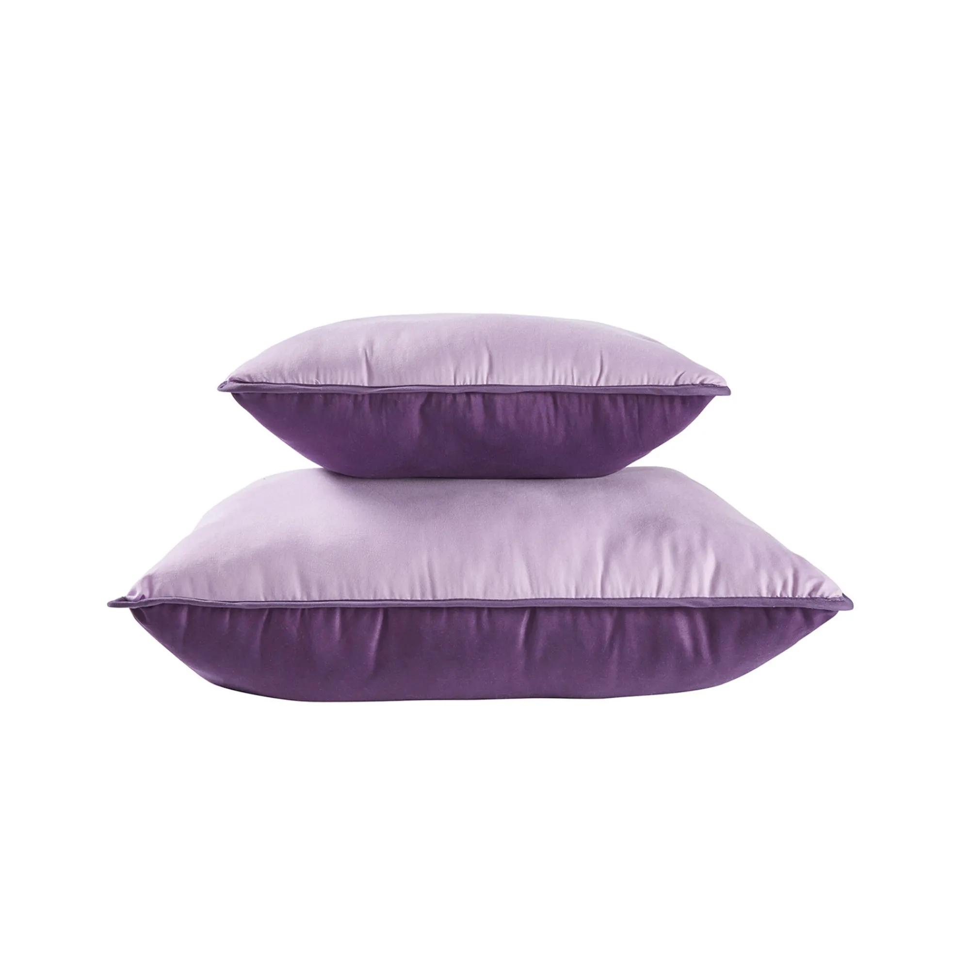 Dekbed<Blancheporte Tweekleurig deken in microvezel 350g/m2 aubergine / parma