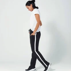 Broek<Blancheporte Tweekleurige joggingbroek zwart / wit
