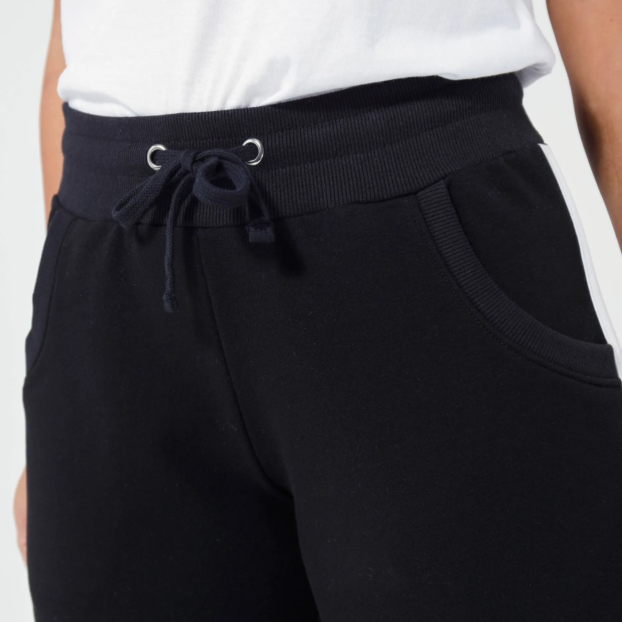 Broek<Blancheporte Tweekleurige joggingbroek zwart / wit