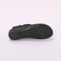 Sandalen En Espadrilles|Schoenen<Blancheporte Tweekleurige sandalen in extrasoepel leer marine
