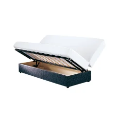 Matrasbeschermer<Blancheporte Ultra-absorberende matrasbeschermer voor verstelbaar hoofd- en voeteinde wit
