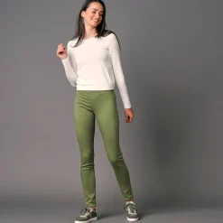 Jeans|Broek<Blancheporte Ultracomfortabele jegging met elastische taille - kleine lengte linde
