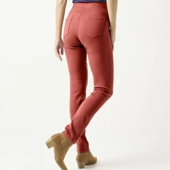 Jeans|Broek<Blancheporte Ultracomfortabele jegging met elastische taille - grote lengte tomette