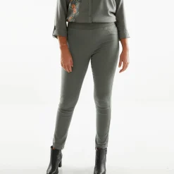 Jeans<Blancheporte Ultracomfortabele jegging met elastische taille - kleine lengte bronskleur