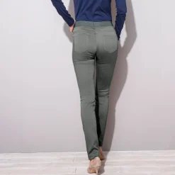 Jeans<Blancheporte Ultracomfortabele jegging met elastische taille - kleine lengte bronskleur