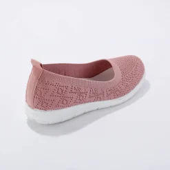 Ballerina's|Schoenen<Blancheporte Ultralichte ballerina's in mesh roze