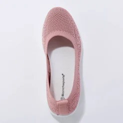 Ballerina's|Schoenen<Blancheporte Ultralichte ballerina's in mesh roze