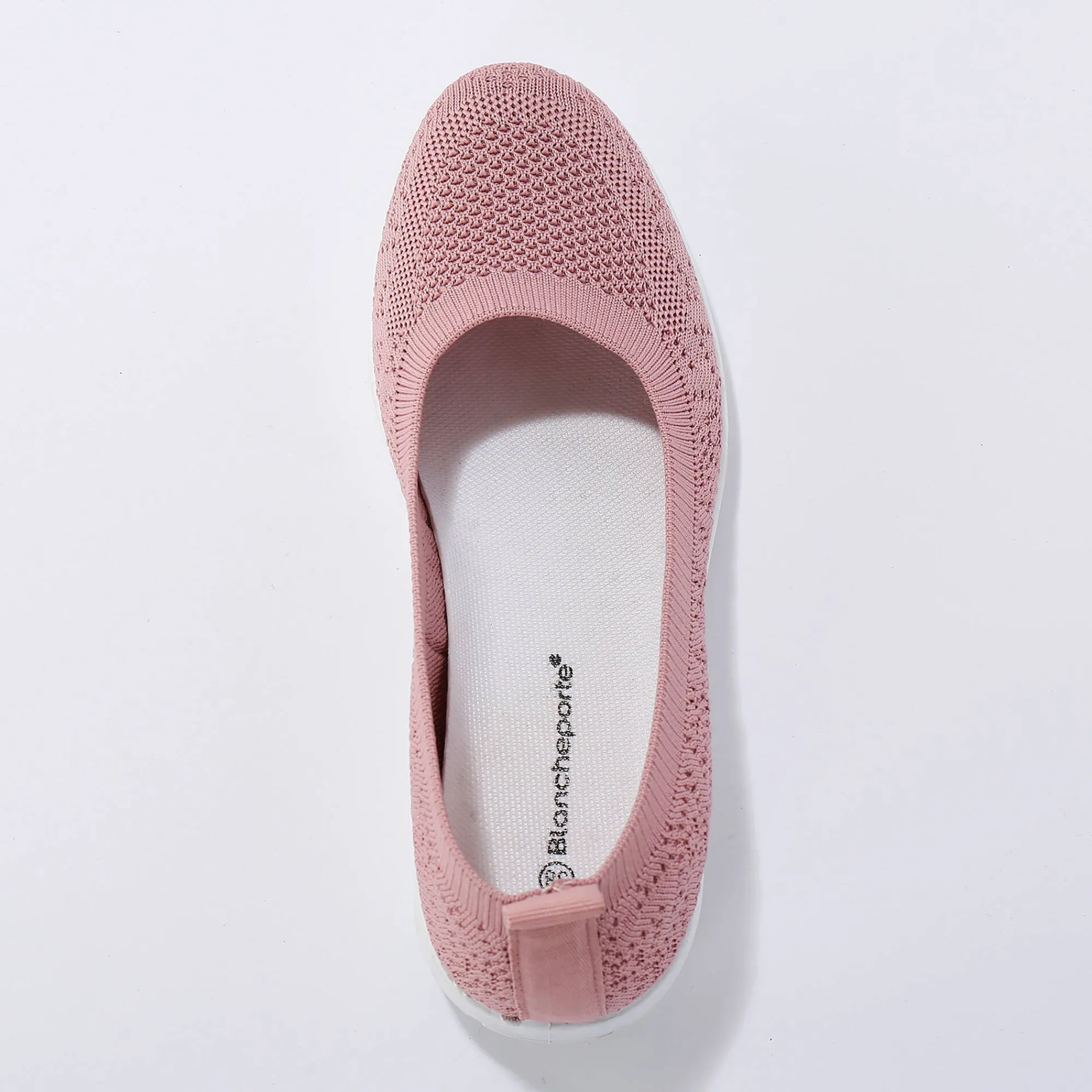 Ballerina's|Schoenen<Blancheporte Ultralichte ballerina's in mesh roze