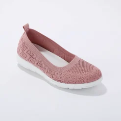 Ballerina's|Schoenen<Blancheporte Ultralichte ballerina's in mesh roze