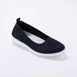 Ballerina's|Schoenen<Blancheporte Ultralichte ballerina's in mesh marine