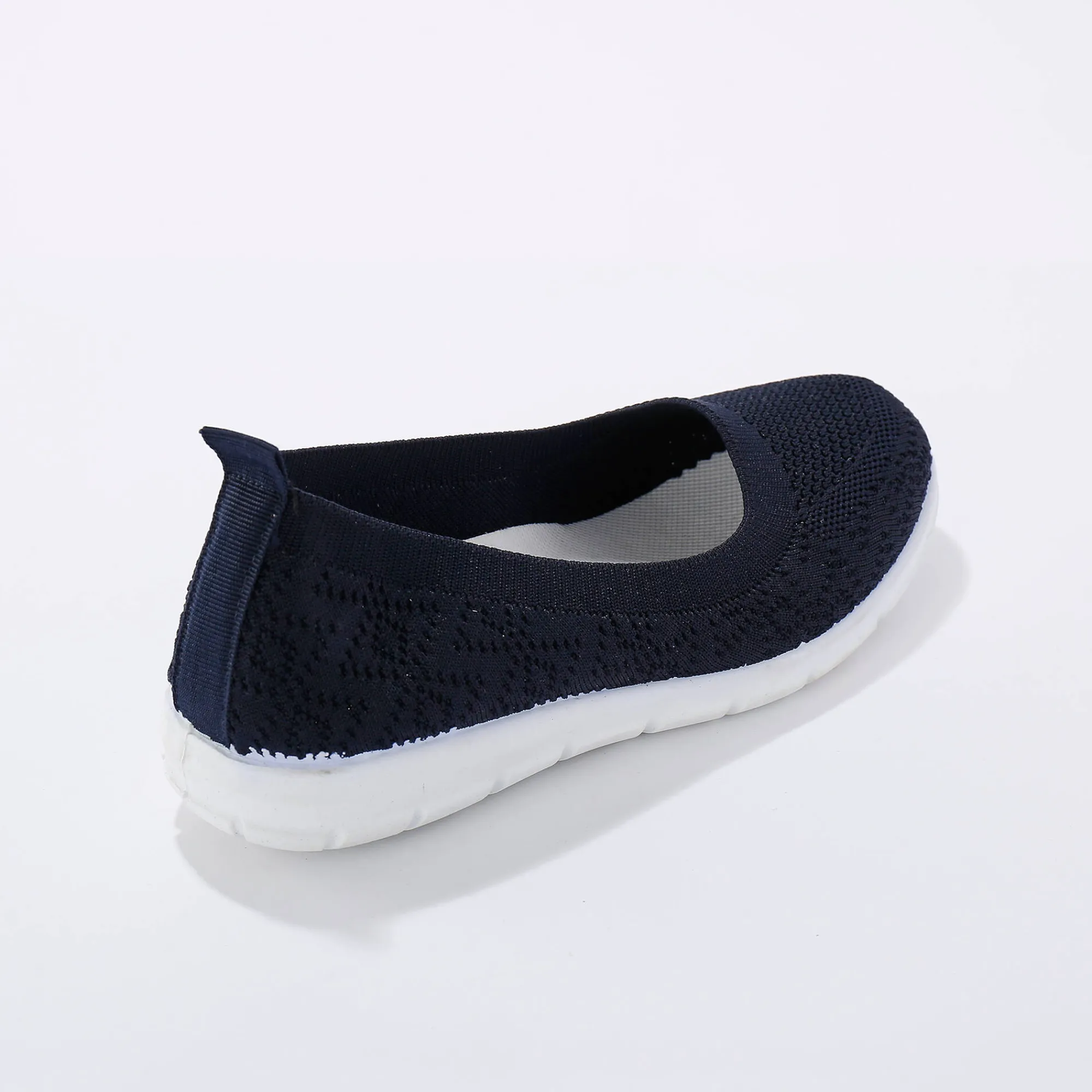 Ballerina's|Schoenen<Blancheporte Ultralichte ballerina's in mesh marine