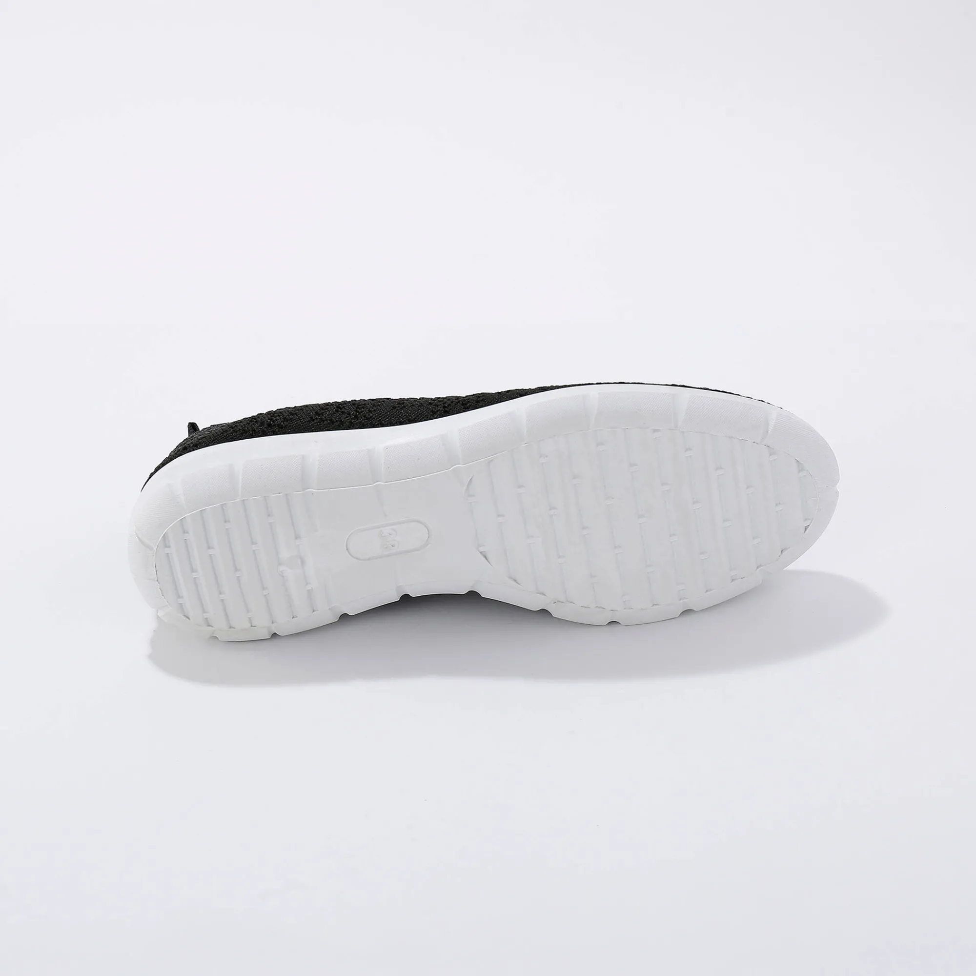 Ballerina's|Schoenen<Blancheporte Ultralichte ballerina's in mesh zwart