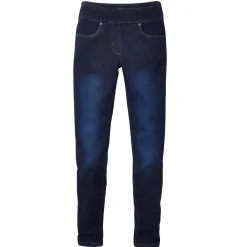 Jeans<Blancheporte Ultrarekbare nauwsluitende jegging, tricot met jeansaspect dark blue