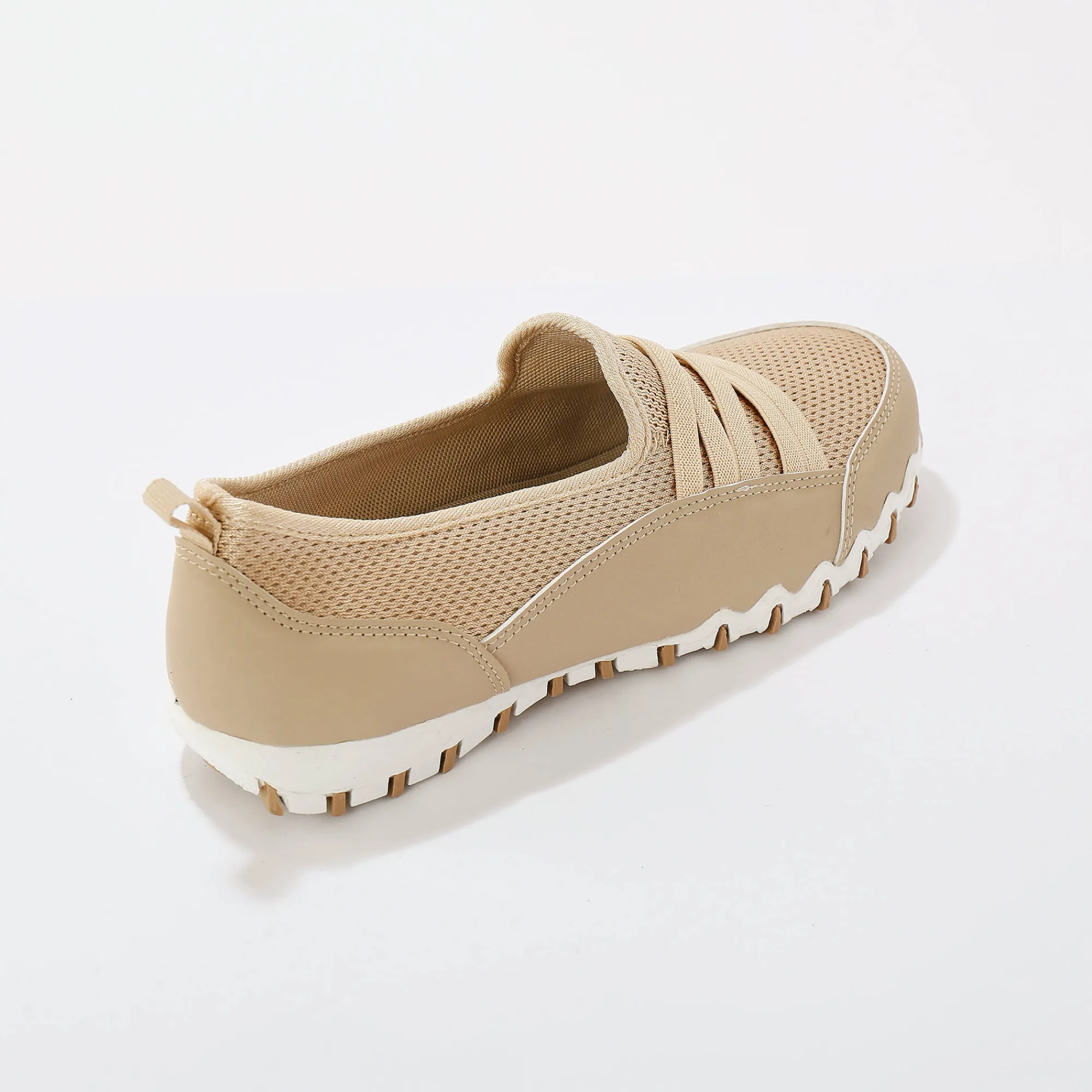 Baskets En Sneakers|Schoenen<Blancheporte Ultrasoepele en comfortabele sneakers taupe