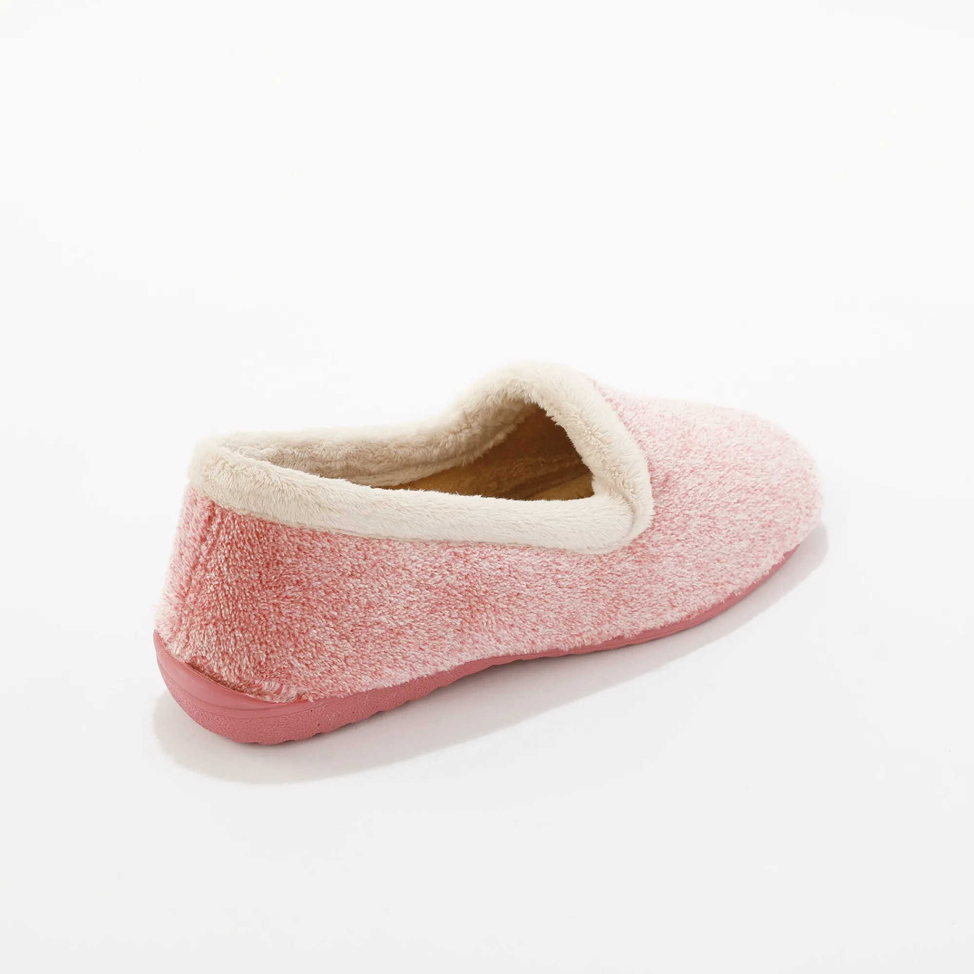 Sloffen|Sloffen<Blancheporte Ultrasoepele sloffen met pluchetouch roze