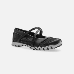 Ballerina's|Schoenen<Blancheporte Ultrasoepele sportballerina's met scratchsluiting zwart