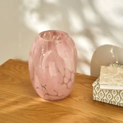 Decoratieartikel<Blancheporte Vaas in gevlekt glas parma