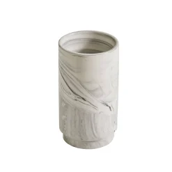 Decoratieartikel<Blancheporte Vaas in keramiek met marmereffect zwart / wit