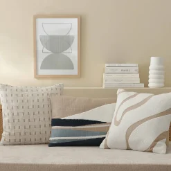 Decoratieartikel<Blancheporte Vaas in mineraalkeramiek wit