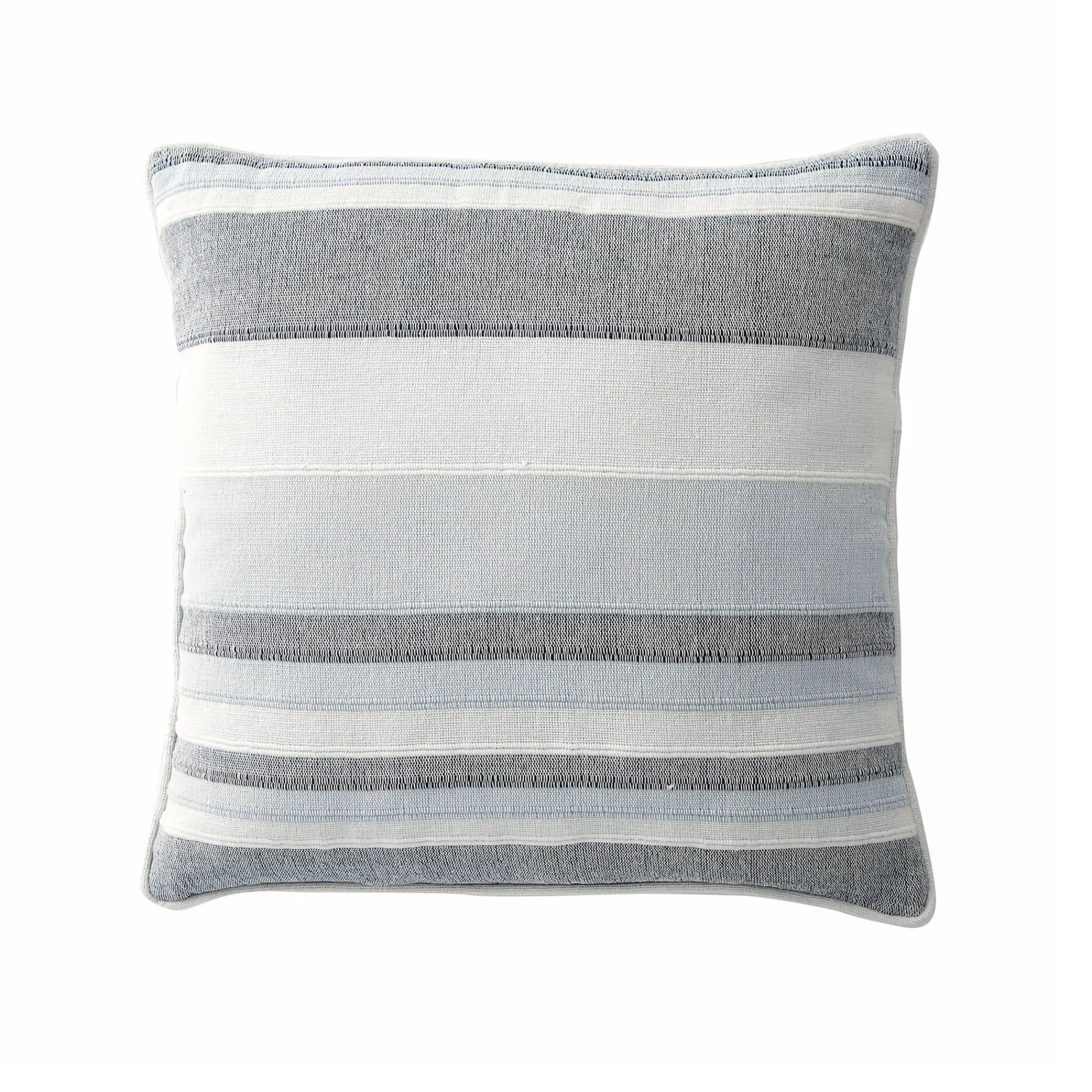 Kussenhoes<Blancheporte Veelkleurig artisanaal geweven kussenhoes - set van 2 parelgrijs