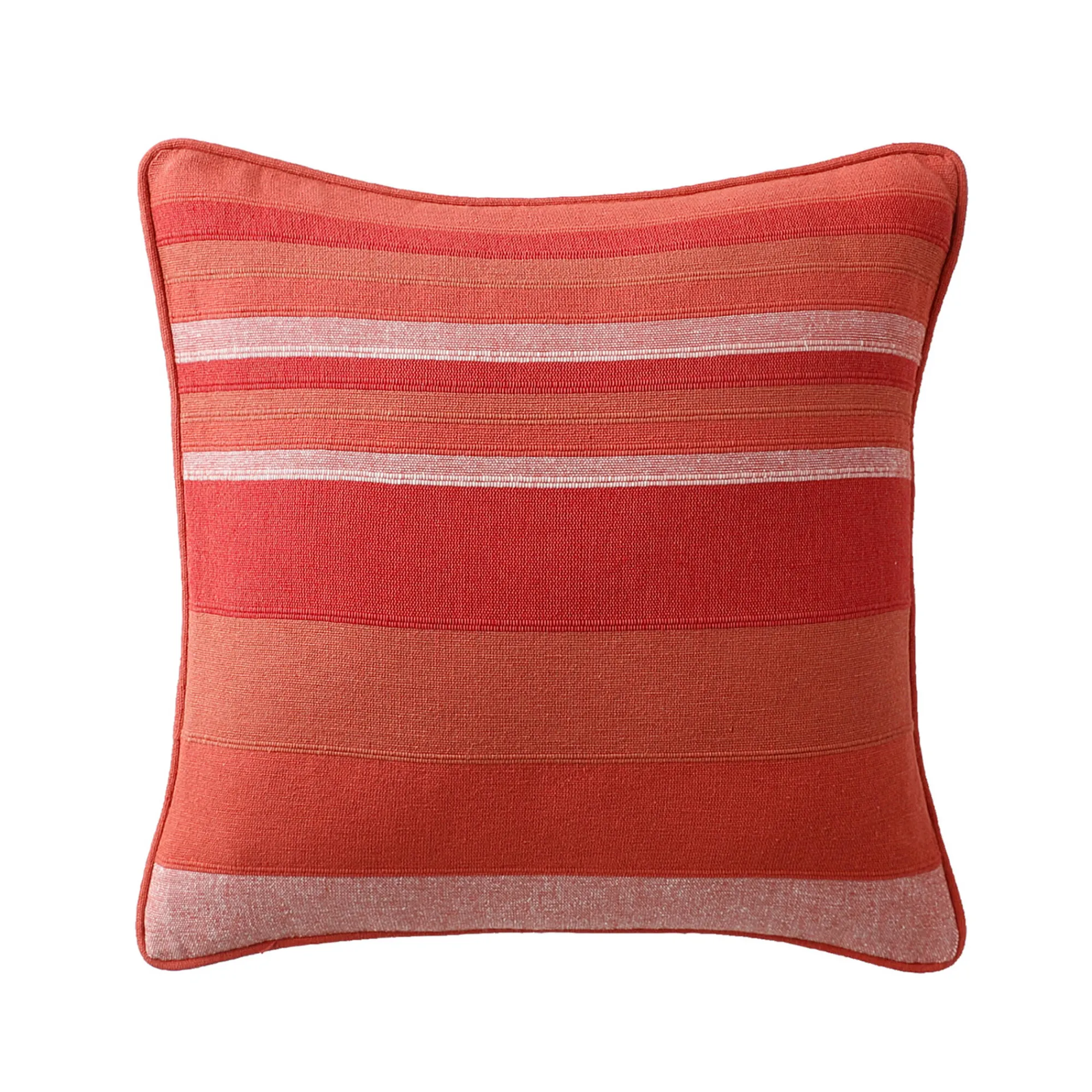 Kussenhoes<Blancheporte Veelkleurig artisanaal geweven kussenhoes - set van 2 terracotta