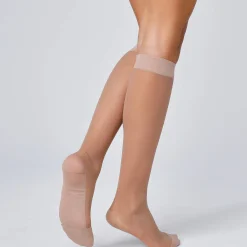 Panty’s, Kniekousen En Sokken<Blancheporte Vermoeidheidswerende kniekousen 70 denier - set van 2 paar beige