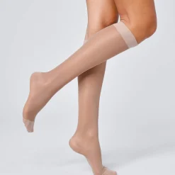 Panty’s, Kniekousen En Sokken<Blancheporte Vermoeidheidswerende kniekousen 140 denier - set van 2 paar beige