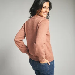 Trui En Vest<Lora Zellini Vest in ajourtricot karamel