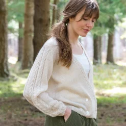 Trui En Vest<Blancheporte Vest in wikkelstijl zandkleur